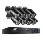 CCTV Security System 8CH DVR 8 Cameras 1080p by Ul Tech