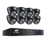 CCTV Security System 8CH DVR 8 Cameras 1080p by Ul Tech