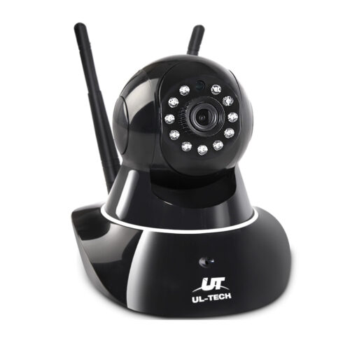 1080P Wireless IP Camera Security WIFI Cam Black by Ul Tech