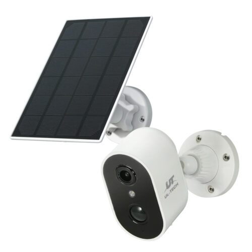 1080P Wireless Security IP Camera Rechargeable Outdoor CCTV Solar Panel by Home Secure