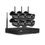 Wireless CCTV Security System 8CH NVR 3MP 6 Bullet Cameras by Ul Tech