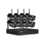 Wireless CCTV Security System 8CH NVR 3MP 8 Bullet Cameras by Ul-Tech